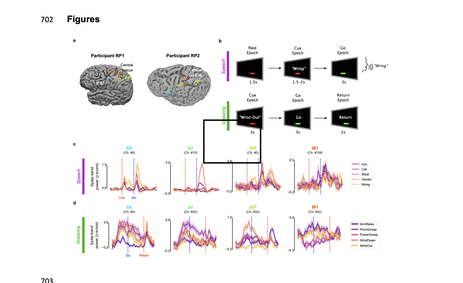 Neural Mechanisms of Mixed Speech and Grasp Representation figure